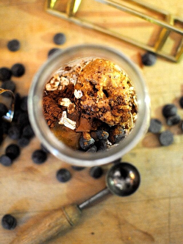 Peanut Butter Chocolate Overnight Oats