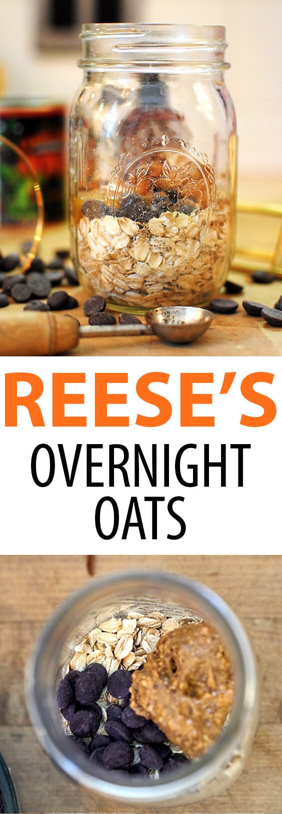 Reese's Peanut Butter Overnight Oats