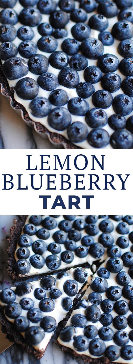 Lemon Blueberry Tart