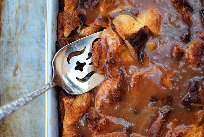 Bread Pudding with Bourbon Sauce