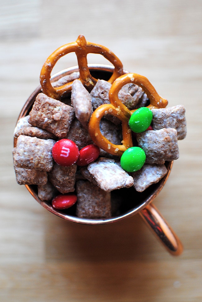 Christmas Puppy Chow (or Reindeer Chow!)