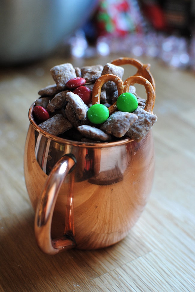 Christmas Puppy Chow (or Reindeer Chow!)