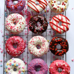 Red Velvet Donuts - Valentine Donuts