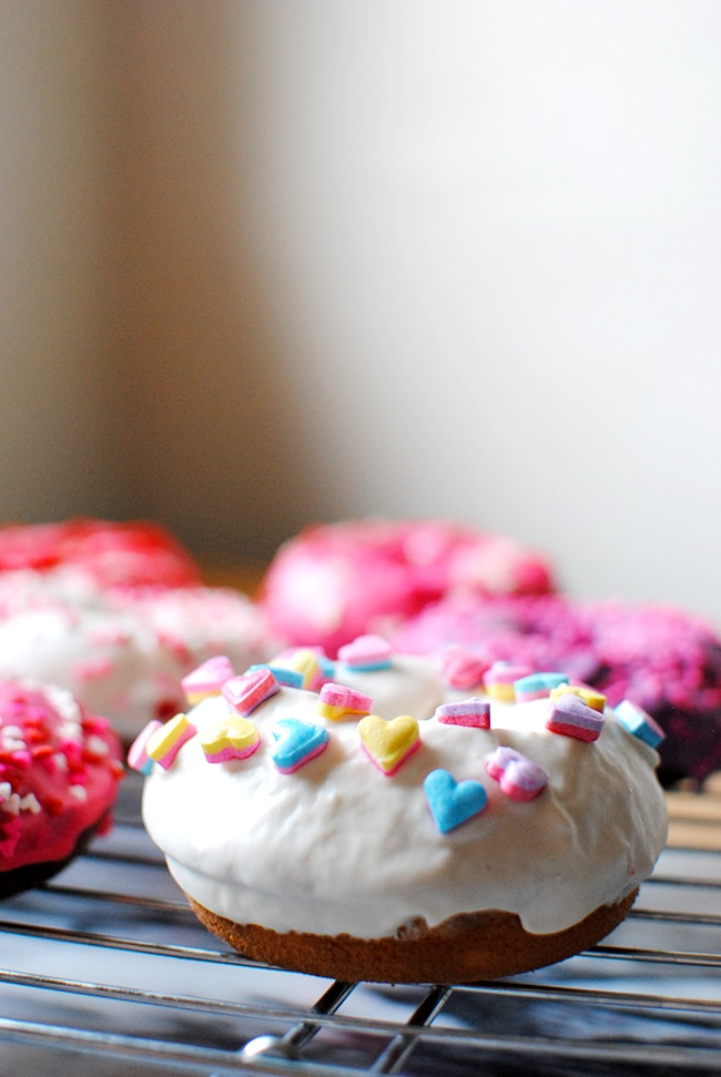 Red Velvet Donuts - Valentine Donuts