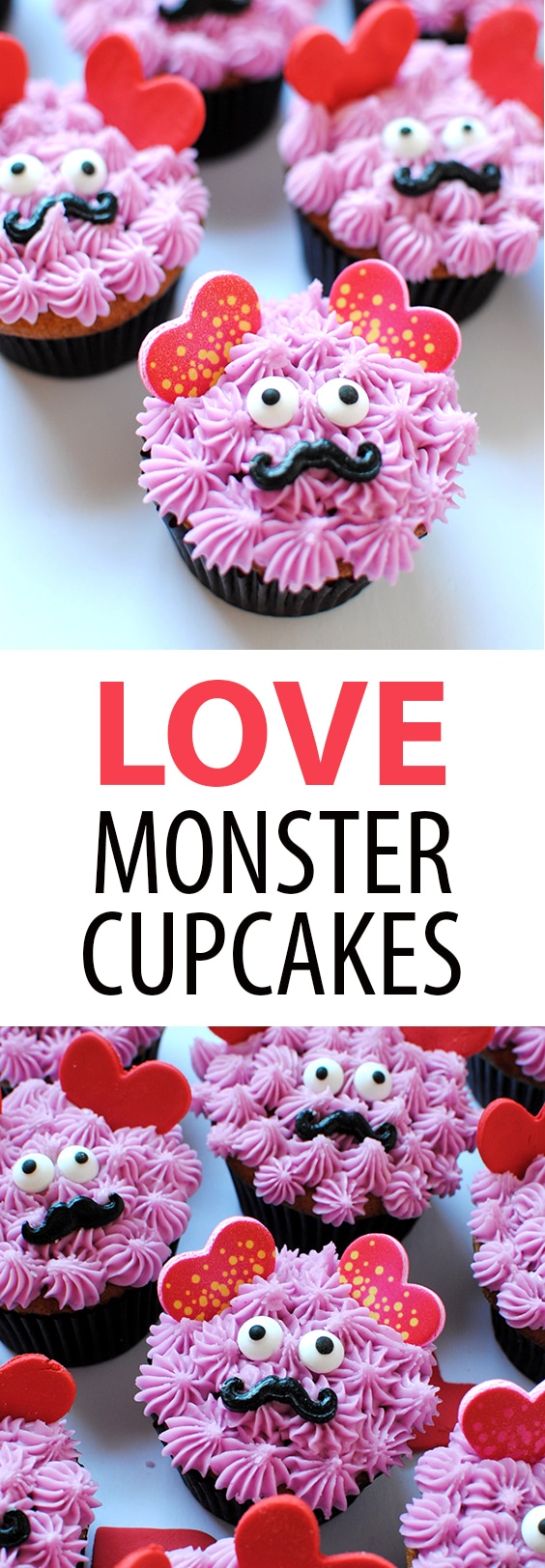 Love Monster Cupcakes