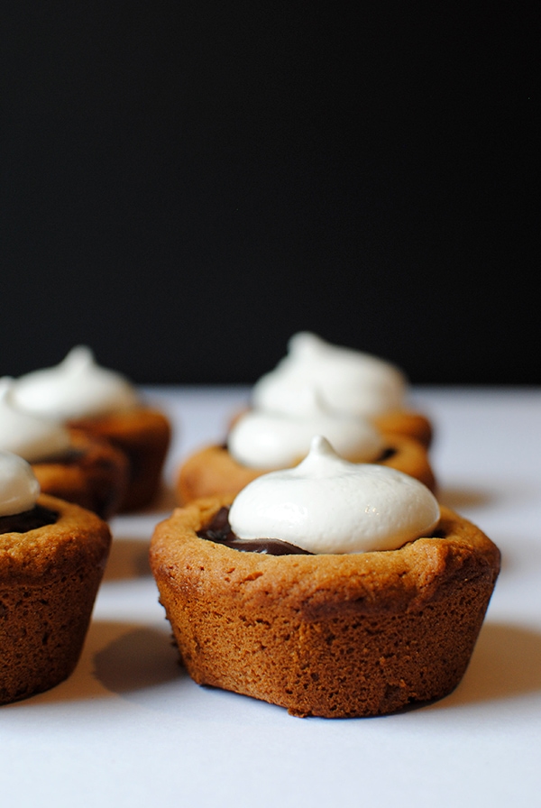 Smores Cookie Cups