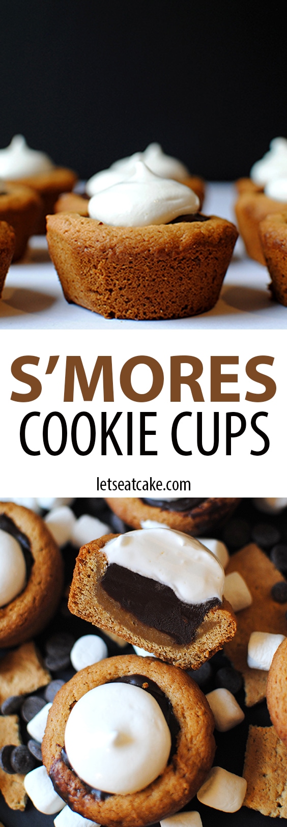 Smores Cookie Cups