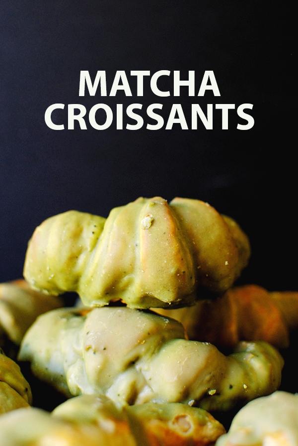Matcha Croissants