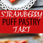 Strawberry Puff Pastry Tart recipe