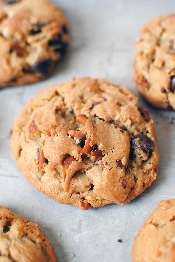 Peanut Butter Pretzel Cookie Recipe