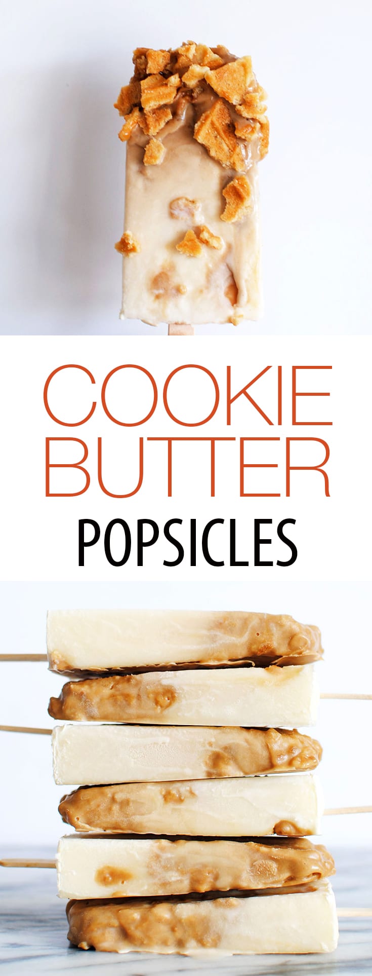 Cookie Butter Popsicle Recipes