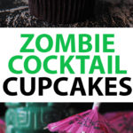 How to Make a Zombie Cocktail Cupcake