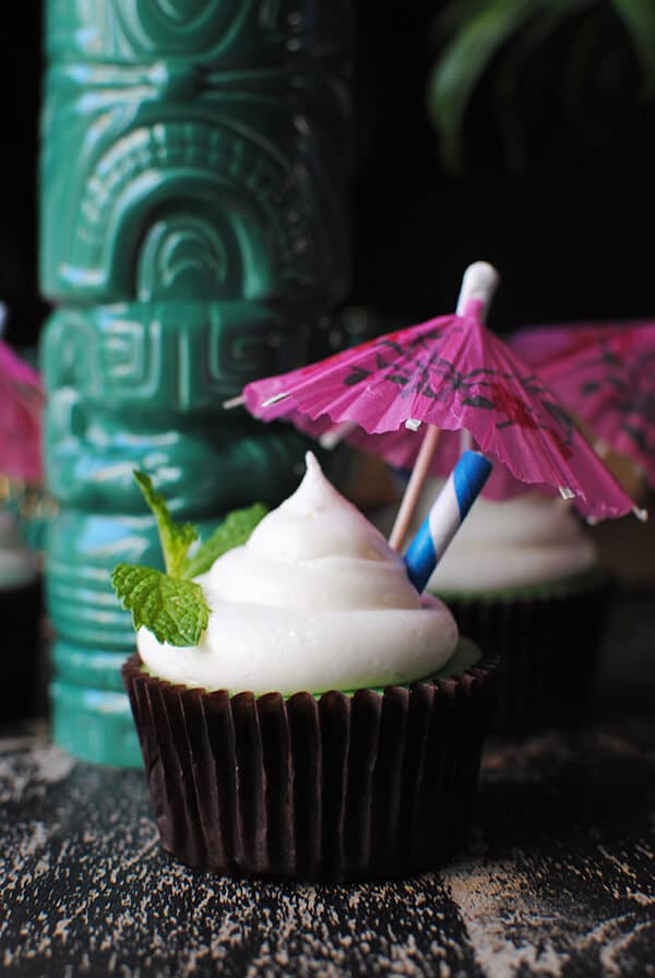 Tiki Cupcakes - Zombie Cupcake