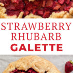 Strawberry Rhubarb Galette Recipe