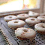 Chai Baked Donuts with Vanilla Cinnamon Glaze