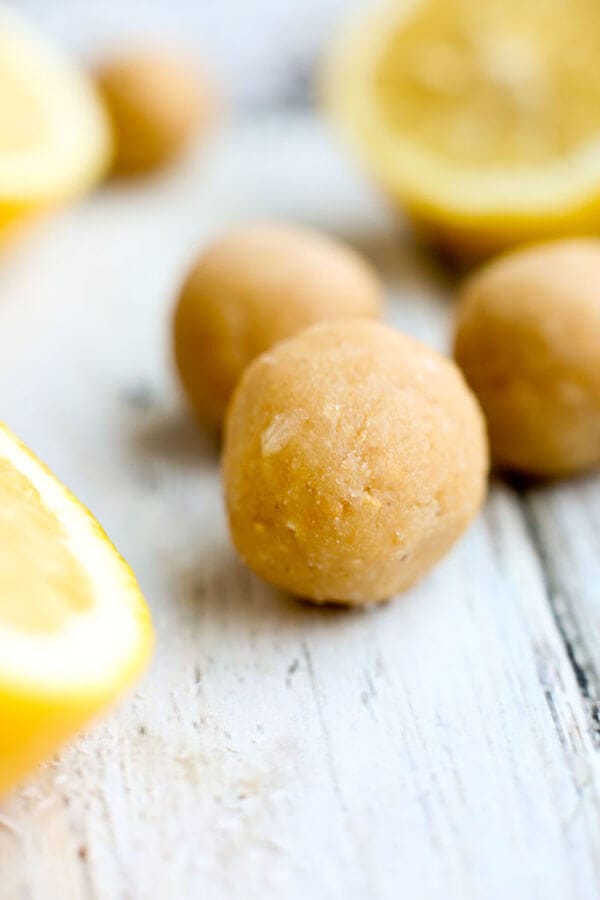 Lemon Coconut Energy Bites