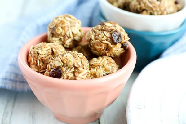 Oatmeal Cookie Energy Balls