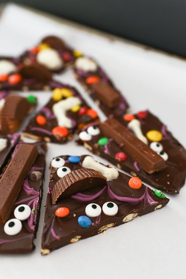 Halloween Bark - Let's Eat Cake