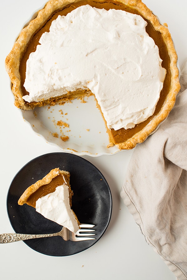 Homemade Pumpkin Pie Recipe