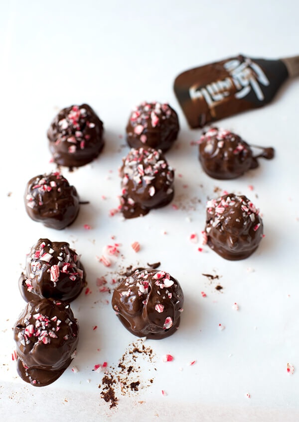 Chocolate Peppermint Truffles