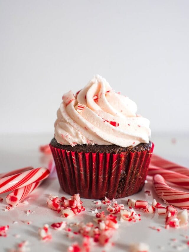 Chocolate Peppermint Cupcakes