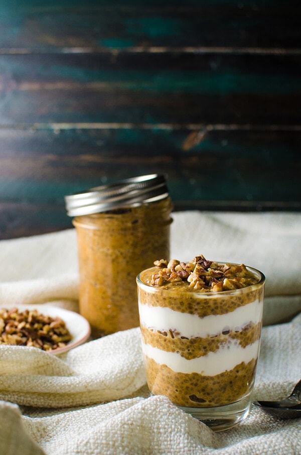 Pumpkin Spice Chia Pudding