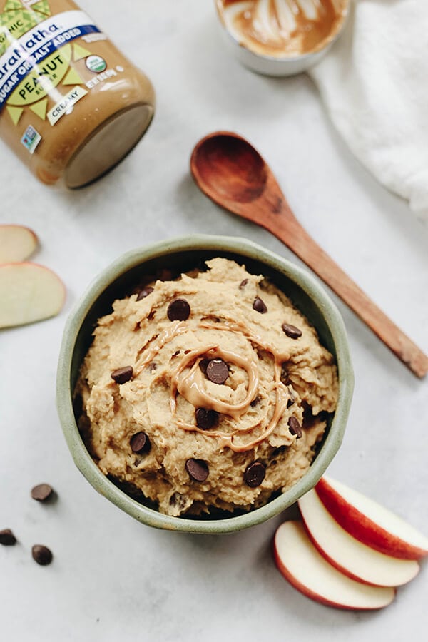 Healthy Dessert Recipes: Edible Peanut Butter Cookie Dough