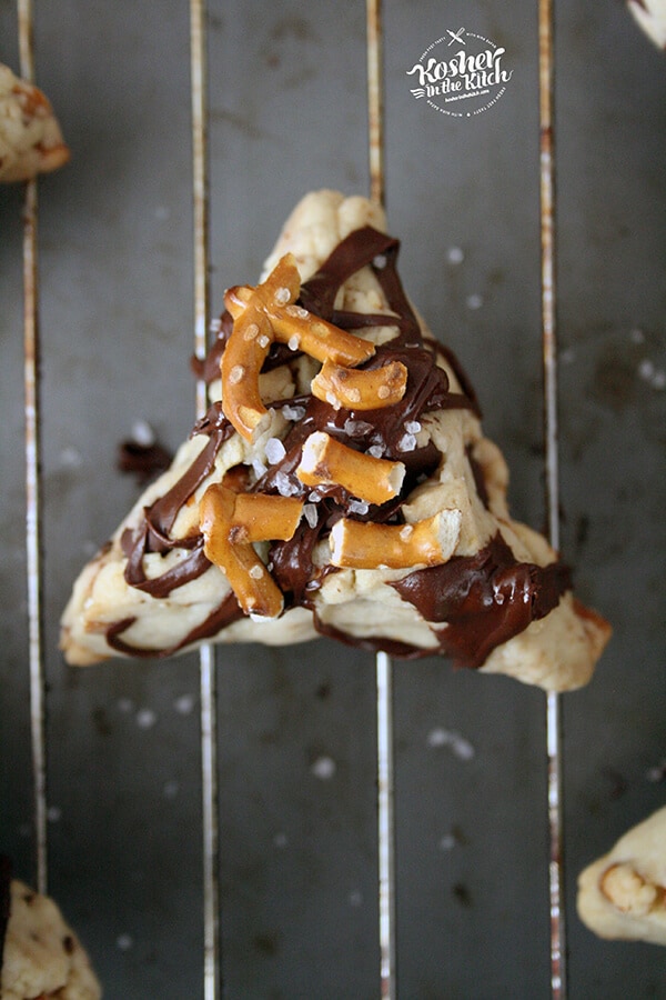 Chocolate Pretzel Cookies by Kosher in the Kitch