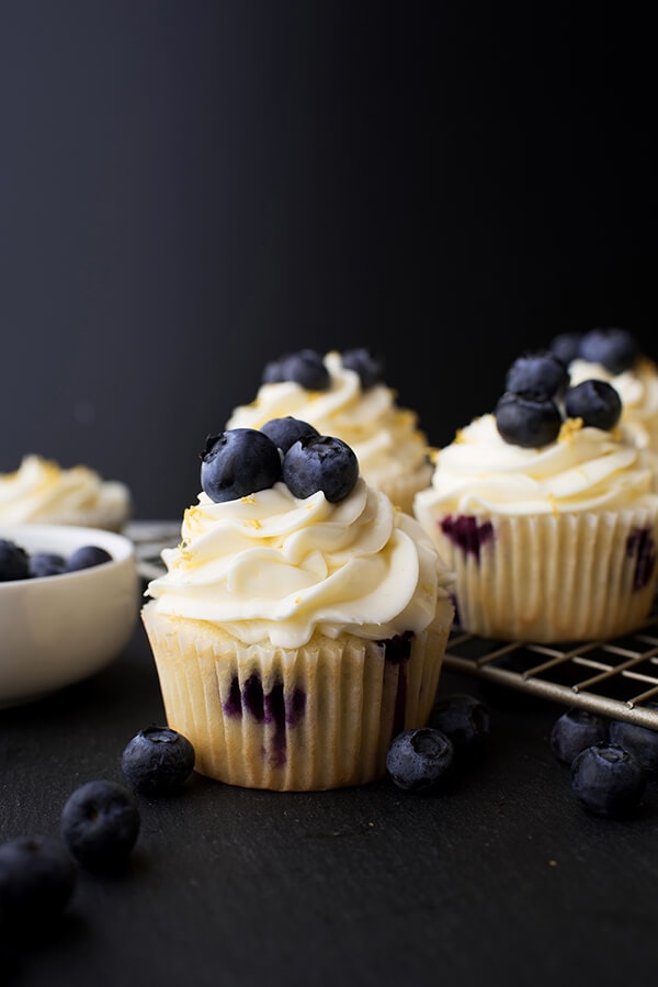 Lemon Blueberry Cupcakes Recipe
