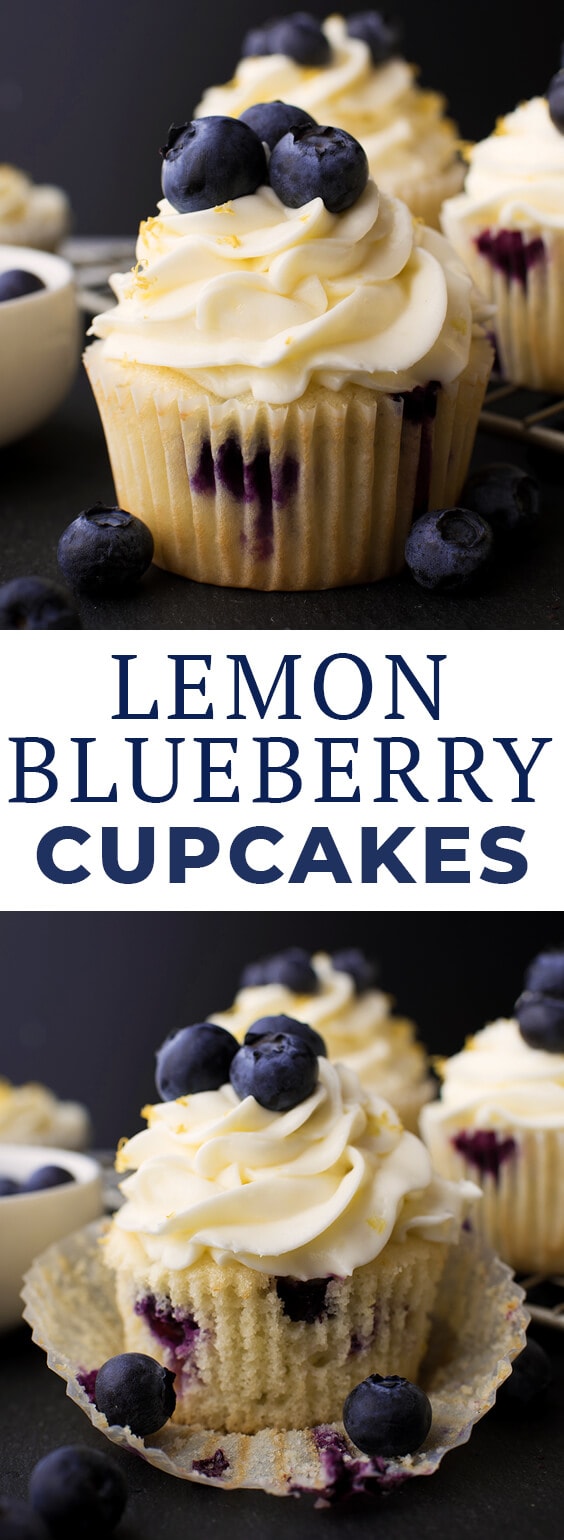 Lemon Blueberry Cupcakes