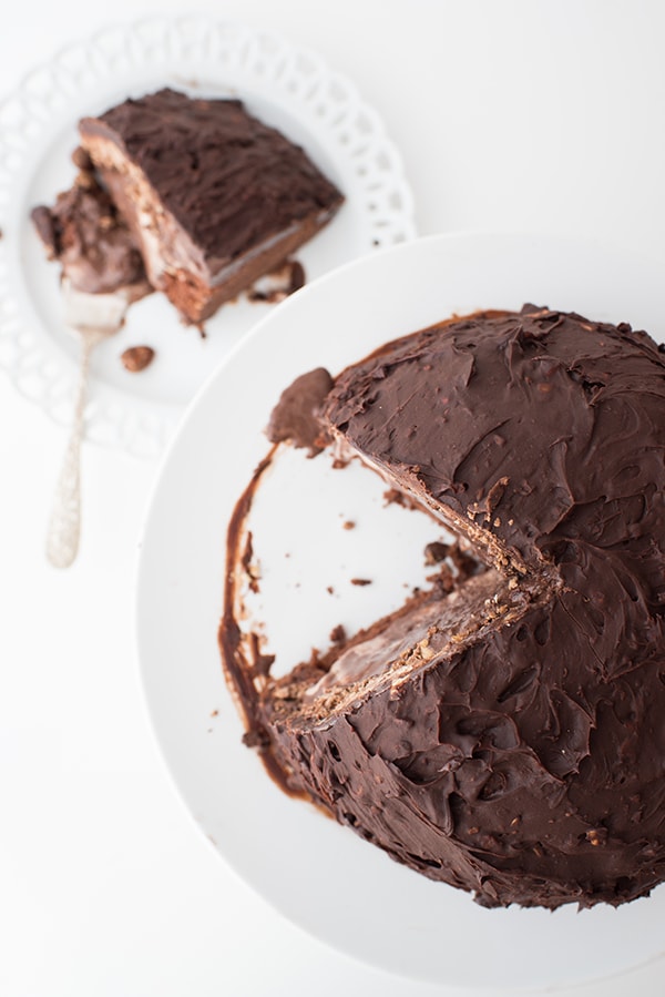 Chocolate Hazelnut Candy Cake