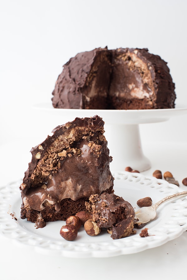 Chocolate Hazelnut Candy Cake Recipe