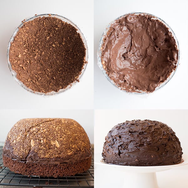 Chocolate Hazelnut Candy Cake How To