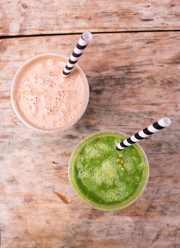 Peanut Butter and Kale Smoothie