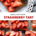 Puff Pastry Strawberry Tart Pin 2