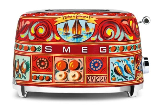 Smeg 2-Slice Toaster from Sicily Is My Love collaboration with Dolce & Gabbana!