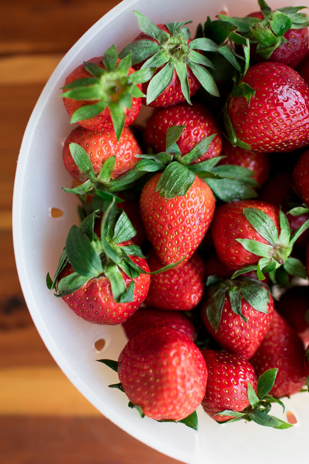 Fresh Strawberries for Homemade Strawberry Ice Cream