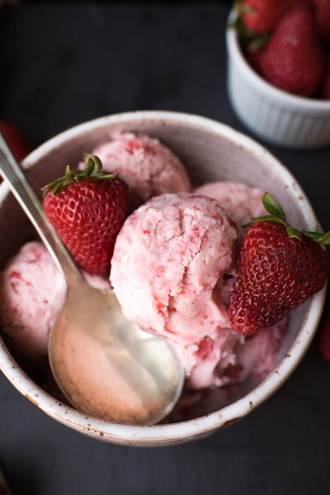 Homemade Strawberry Ice Cream recipe