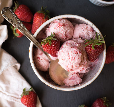 Diy strawberry sales ice cream