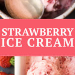 Homemade Strawberry Ice Cream