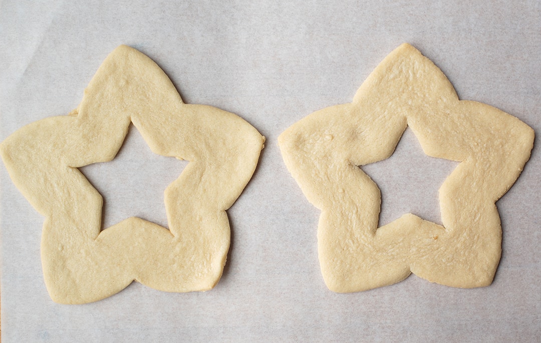 Sugar Cookie Base for Cream Tart Cake