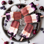 Cherry Blueberry Popsicles