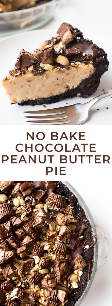 No Bake Peanut Butter Pie Recipe | Let's Eat Cake