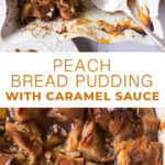 Peach Bread Pudding