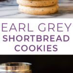 Lavender Earl Grey Shortbread Cookies made with Private Selection Tea! #ralphs #kroger #privateselection #sponsored #tea #shortbread #shortbreadcookies #teacookies #cookies #baking #holidays #christmascookies