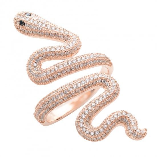 Basic Bitch Gift Guide - Taylor Swift Rose Gold Snake Ring