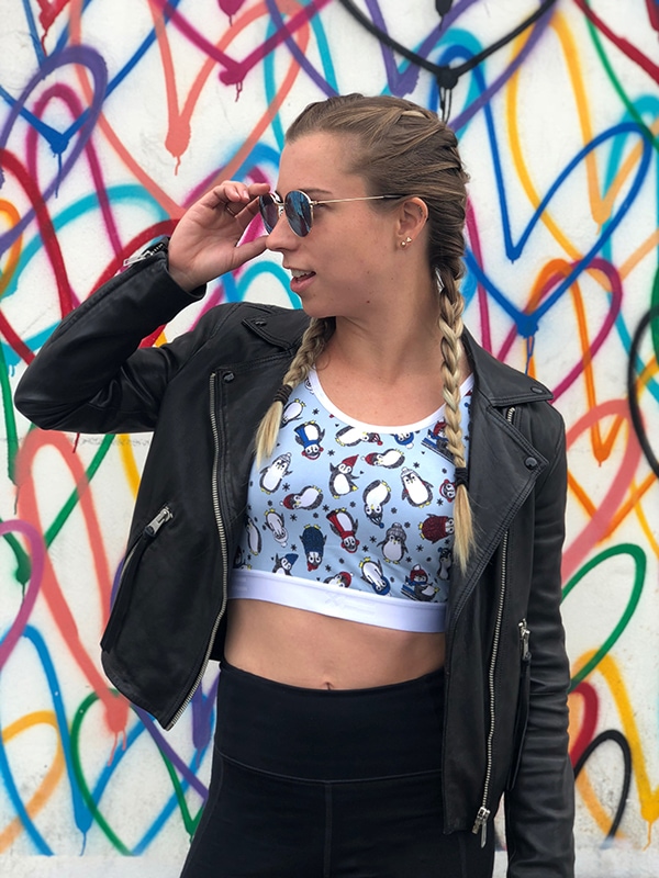 Let's Eat Cake Editorial Gift Guide - TomboyX Chilly Penguins Bra