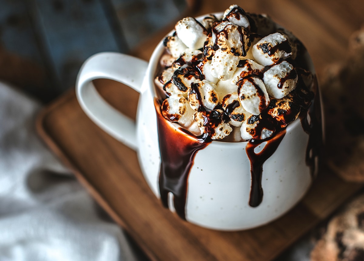 Winter Hashtags - Hot Chocolate With Marshmallows