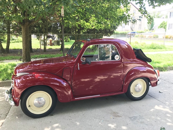 Smallest Cars in the World - Fiat 500 Topolino
