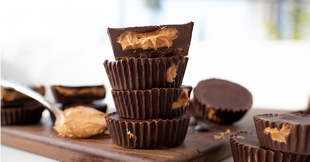 Reese's Peanut Butter Cup Pie - Homemade cups